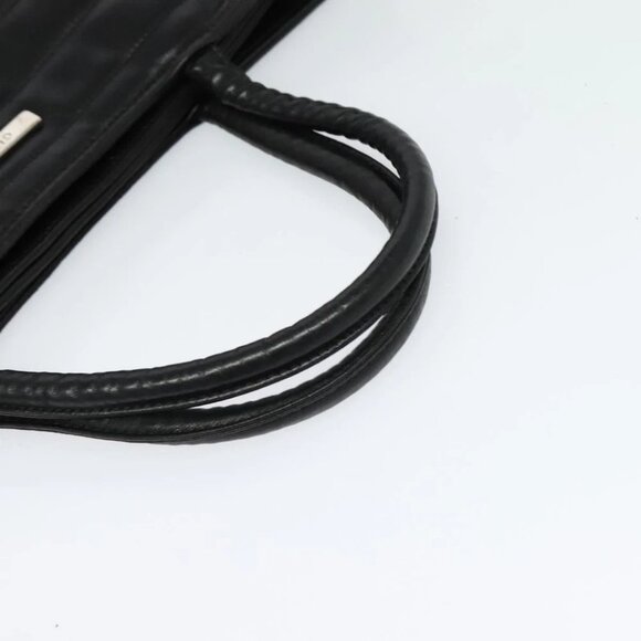 GUCCI Hand Bag Leather Black Auth fm4522 - Picture 12 of 16